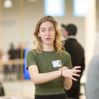 professor interacting with a student of hers